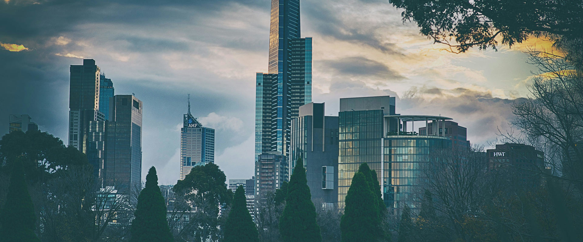 Melbourne cityscape and technology